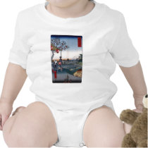 Mt. Fuji Viewed from a Teahouse c. 1800s Japan Tee Shirt