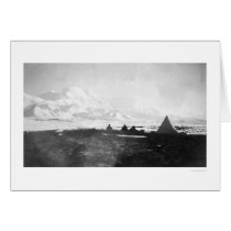 Mt. McKinley Alaska Camp 1912 Greeting Cards