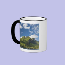 Mt. Otemanu and scenics of beautiful Bora Bora mugs
