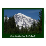 Mt Rainier Park Christmas Card