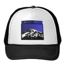 Mt. Rainier Rocks! Mesh Hat