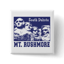 Mt. Rushmore Pinback Button