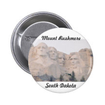 Mt. Rushmore Pinback Button