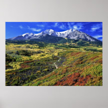 Mt Sopras CO - Poster