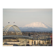 Mt St Helens & Fremont Bridge Postcards