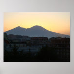 Mt. Vesuvius Sunrise Print