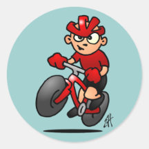 MTB ROUND STICKER