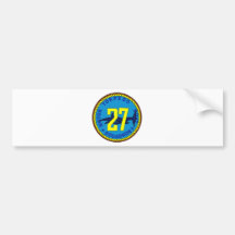 MTBRON 27 Motor Torpedo Squadron Military Patch Bumper Stickers