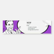 MTF BUMPER STICKER