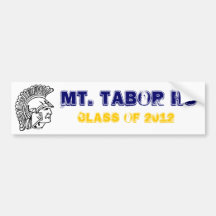 MTHS class of 2012 Bumper Sticker