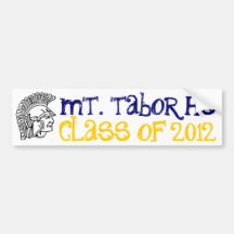 MTHS class of 2012 Bumper Stickers