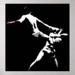 Muay Thai Boxing Action posters