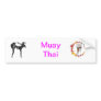 Muay Thai Adesivo