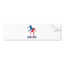Muay Thai Bumper Sticker