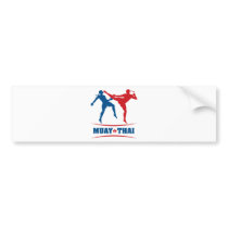 Muay Thai Bumper Sticker
