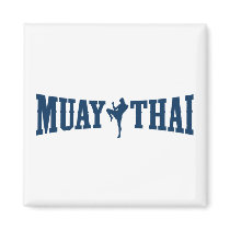 Muay Thai Logo Refrigerator Magnet