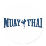 Muay Thai Logo stickers