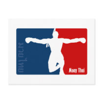 Muay Thai Postcard