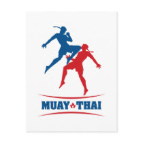 Muay Thai Post Card