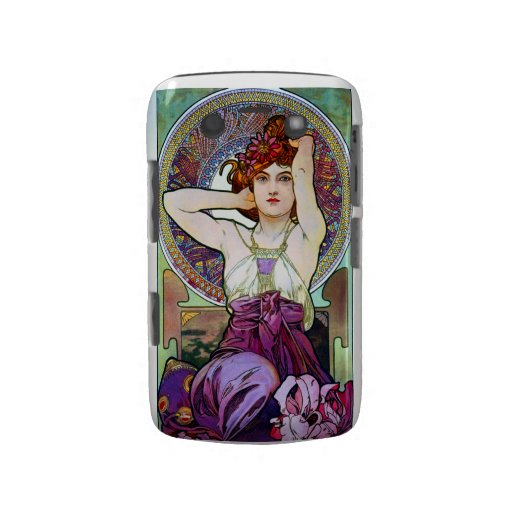 Mucha Amethyst Blackberry Bold Cover