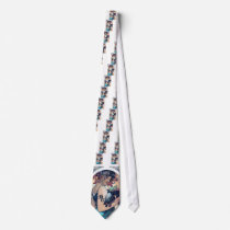 mucha grapes art deco woman fruits fall necktie