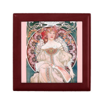Mucha Paris Art Deco Gift Boxes