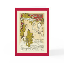 Mucha - Salon des Cent Card