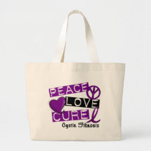MUCOVISCIDOSE DE TRAITEMENT D'AMOUR DE PAIX SAC FOURRE-TOUT