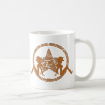 Mud Flap Cowgirls Brown Mugs