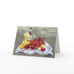Mudbugs and Beer Greeting Card