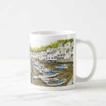 'Muddy Bottoms (Polperro)' Mug