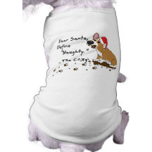 Muddy Christmas Corgi Dog Tee
