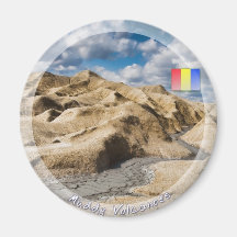 Muddy volcanoes fridge magnets