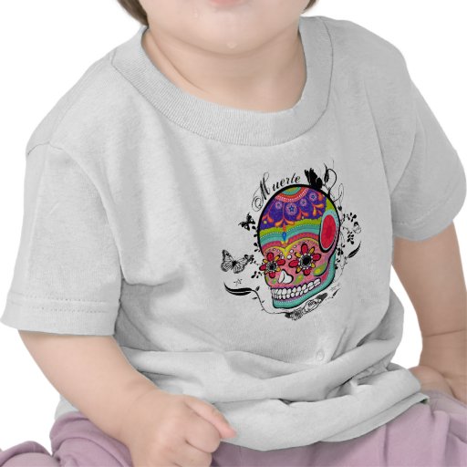 Muerte Day of the Dead Illustration T Shirts