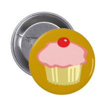 Muffin Anstecknadelbutton