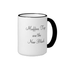 "Muffin Tops are the New Black" Mug