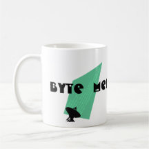 MUG ~ bits & bytes Humour Techie Gift "BYTE ME!"