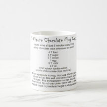 Mug Cake Recipe