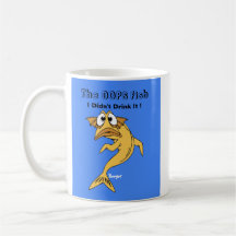 Mug (cofee/tea) - The OOPS Fish (animated fish)