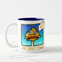 Mug, Cup - Just DUCKY Thanks