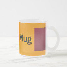 Mug - Dark Red and Orange