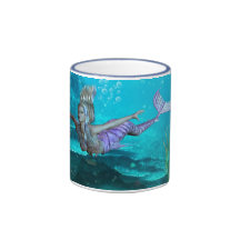 Mug - Fantasy Mermaid Mug - Fantsy Art Mug