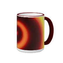 Mug, Fiery Spin, Orange