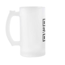 Mug (frosted glass, mega)