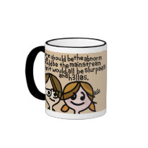 mug full of slurpee. mugs