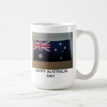 Mug - Happy Australi Day - Aussie Flag