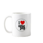 Mug I love educ pop