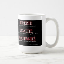 Mug: Liberty, Equality, Fraternity