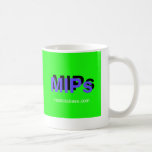 mug logo green base mugs