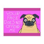 Mug of a Pug Postcard